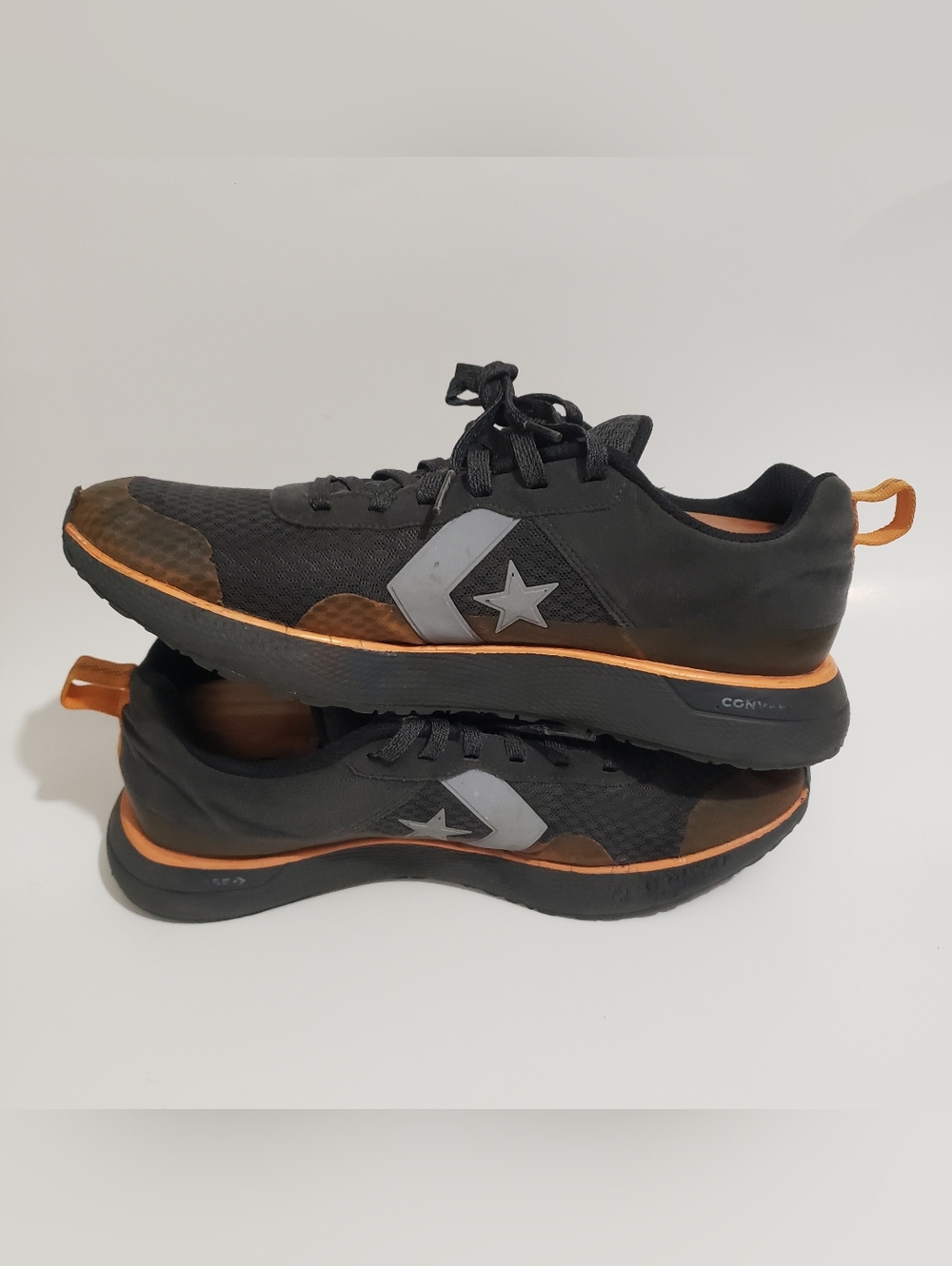 Converse Star Series BB Low Black Brown Orange Men’s 11 Sneakers 65594C - Picture 10 of 12